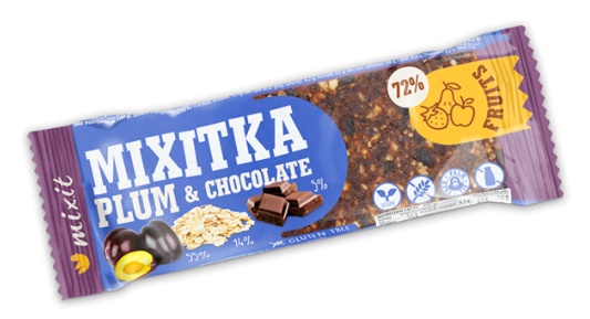 Mixit Mixitka bez lepku - švestka + čokoláda