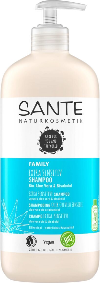 Sante Šampon extra sensitive Bio-Aloe Vera a Bisabolol - 500ml 500ml