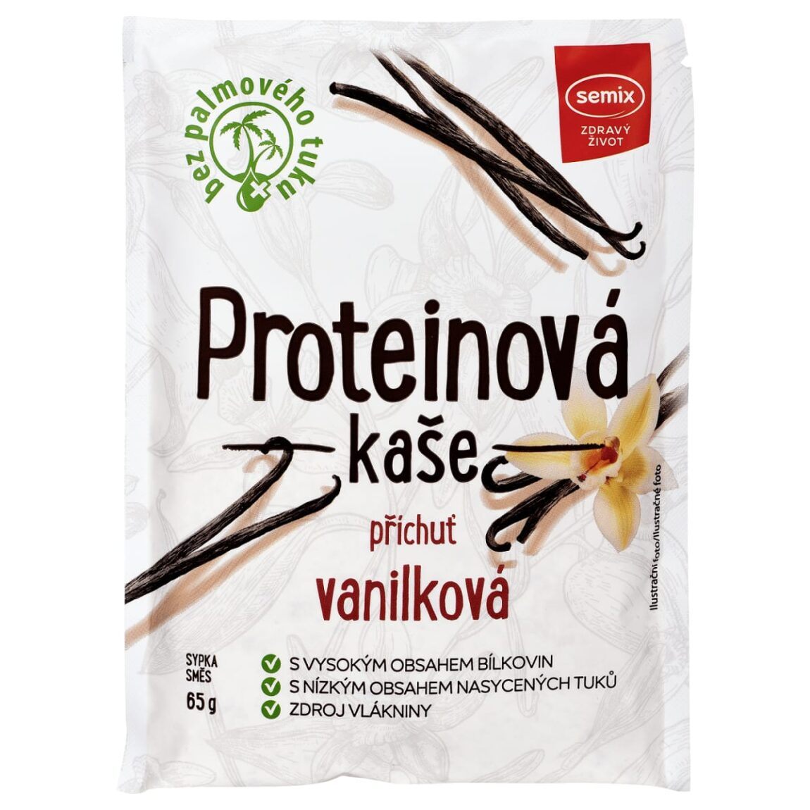 Provita KASA Semix protein vanilka 65g 65g