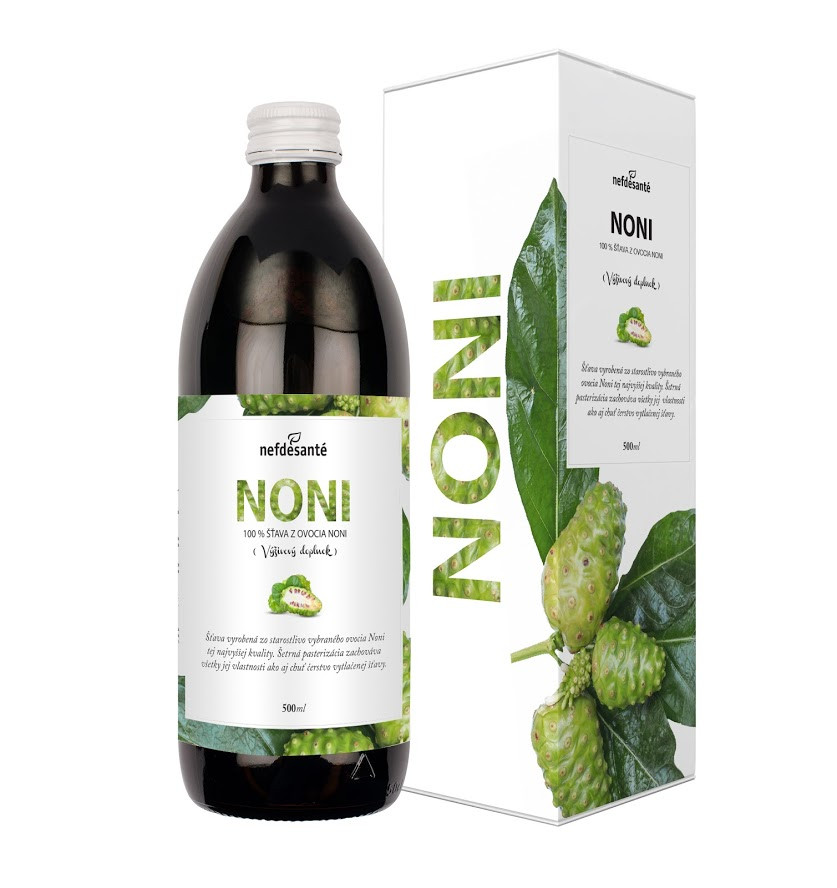 Nefdesante NONI (100% šťáva z ovoce Noni 500 ml) 500 ml